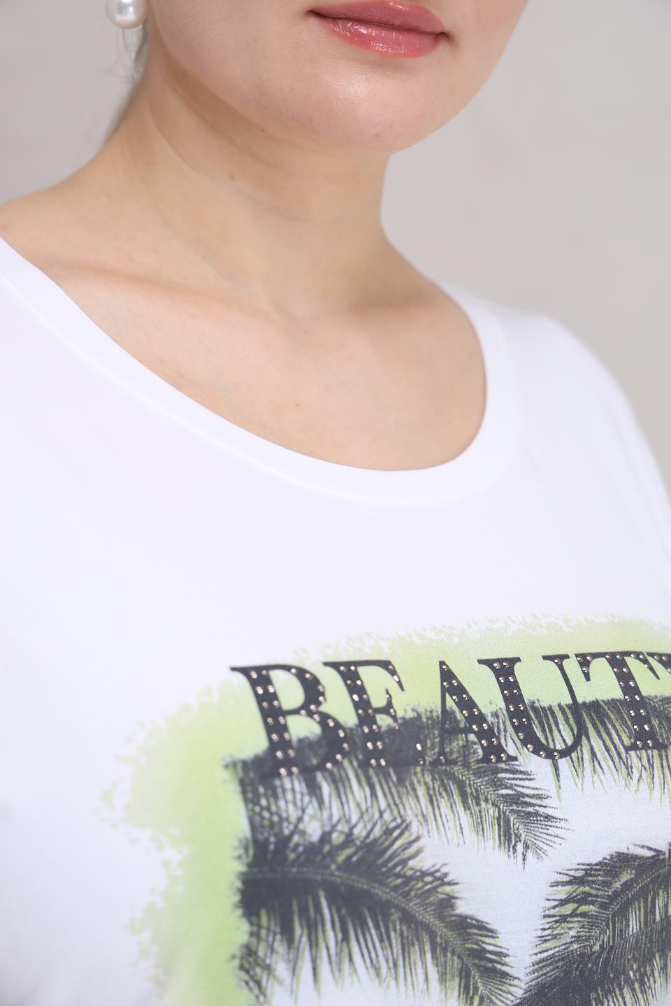 Футболка Olsen с принтом