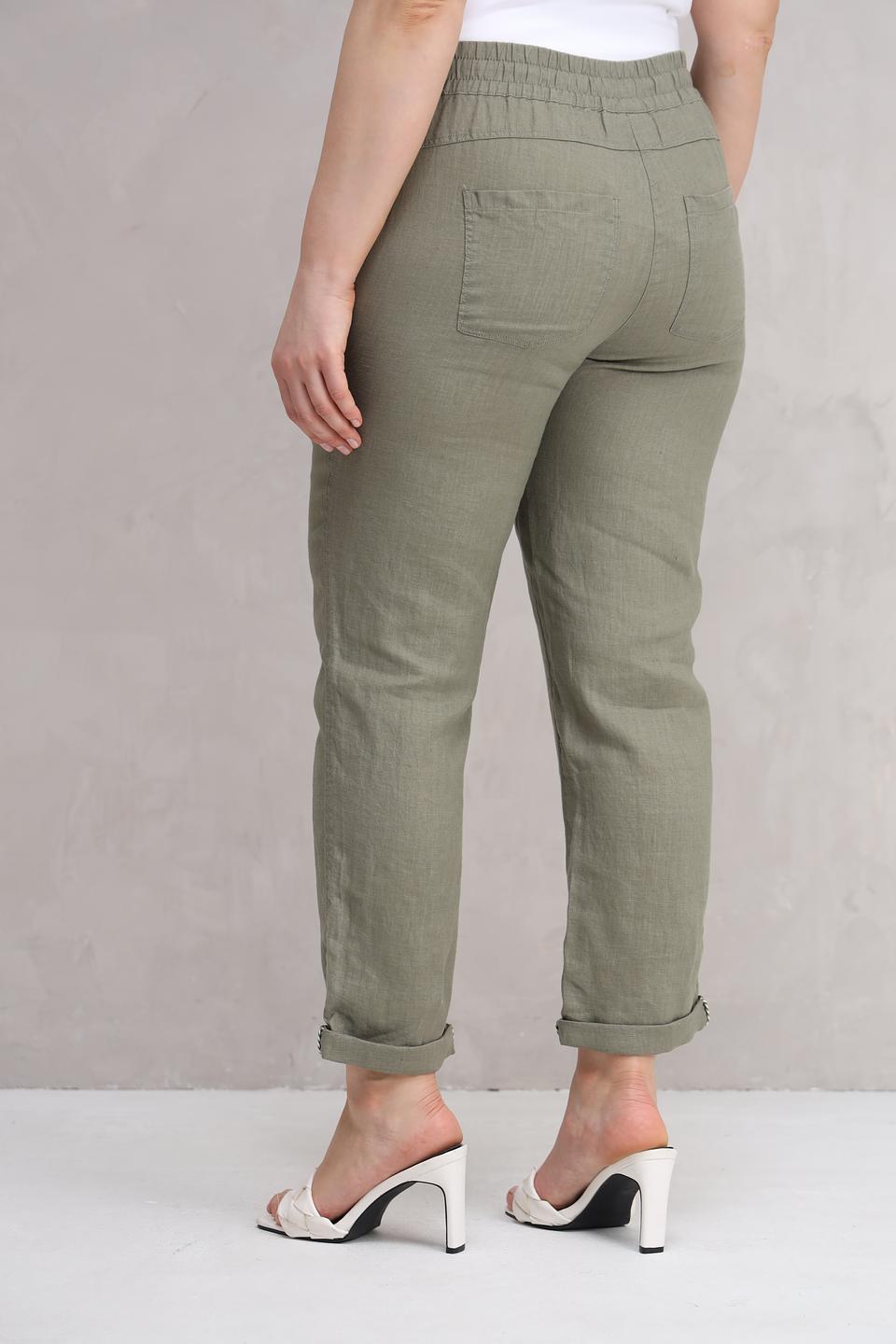 Брюки кл Olsen хаки