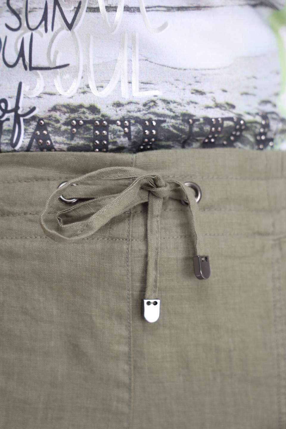 Брюки кл Olsen хаки