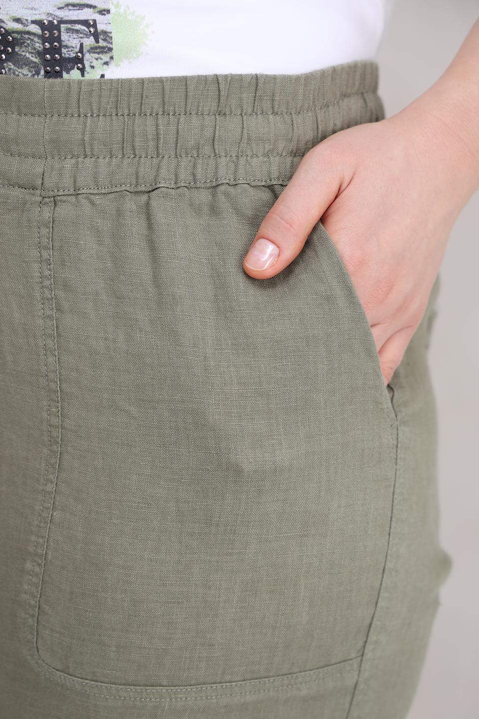 Брюки кл Olsen хаки