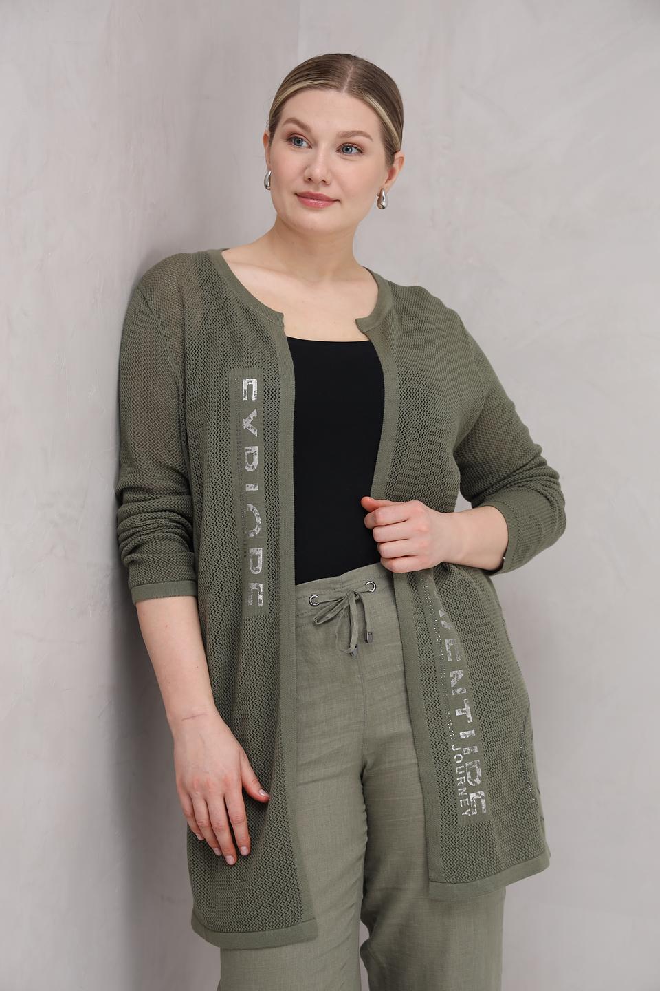 Жакет Rabe collection оливковый