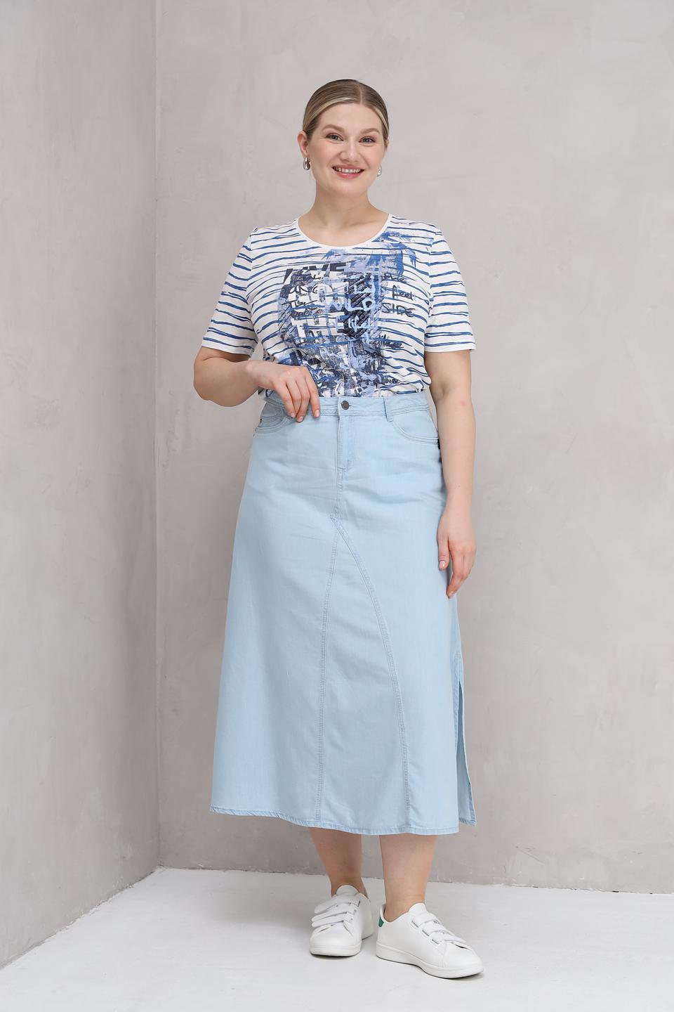 Футболка Barbara Lebek в полоску