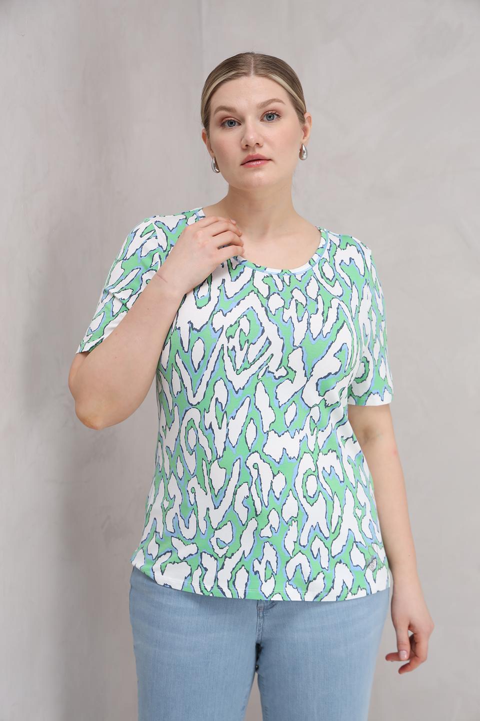 Футболка Barbara Lebek с принтом