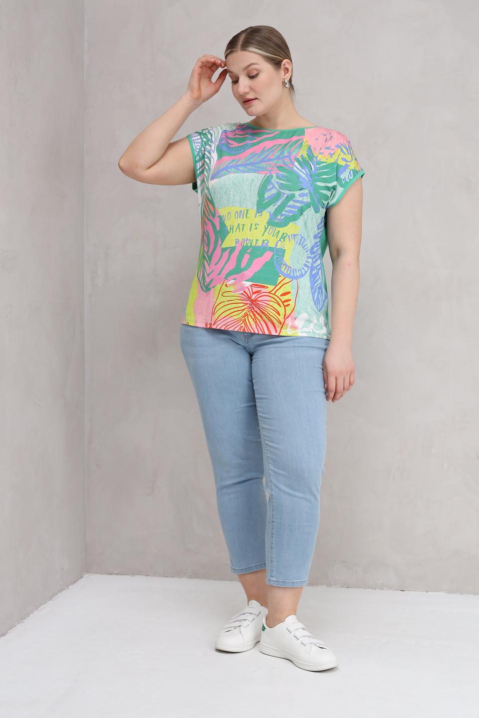 Футболка Barbara Lebek с принтом