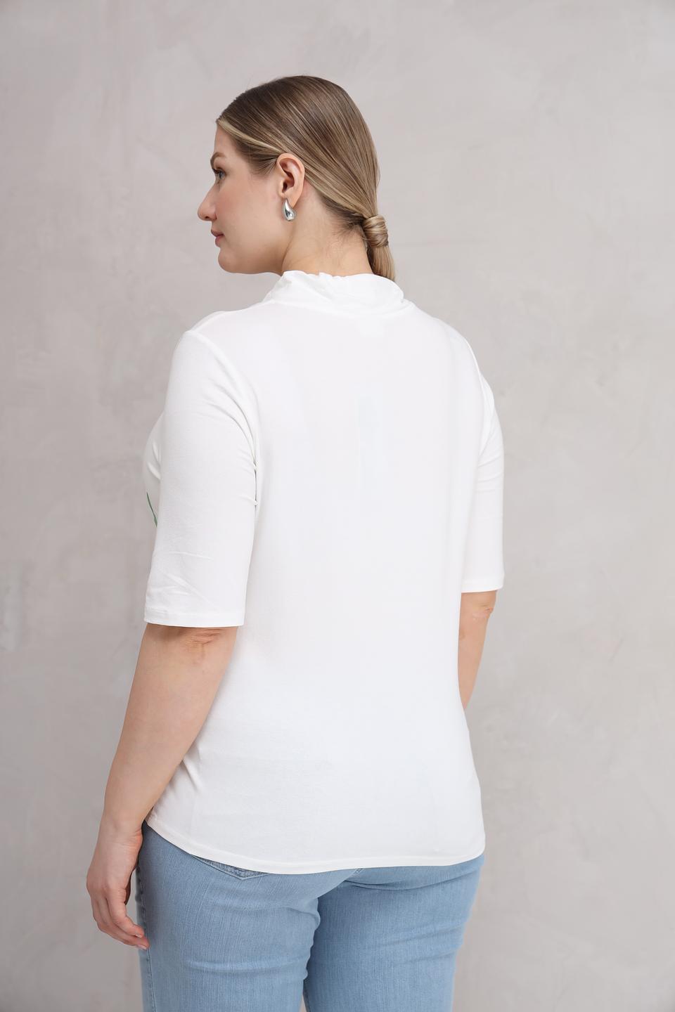 Футболка Lebek с принтом