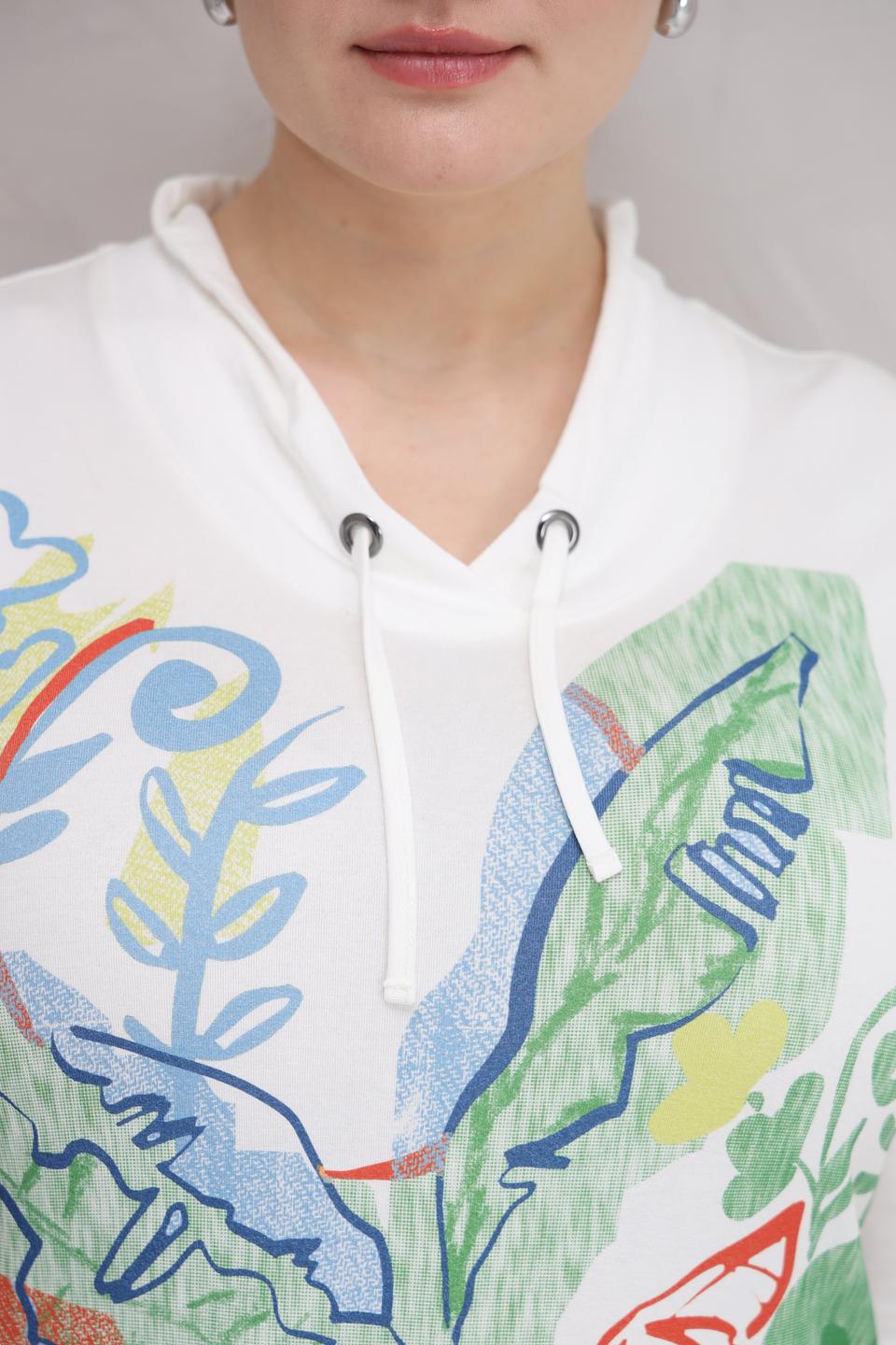 Футболка Lebek с принтом