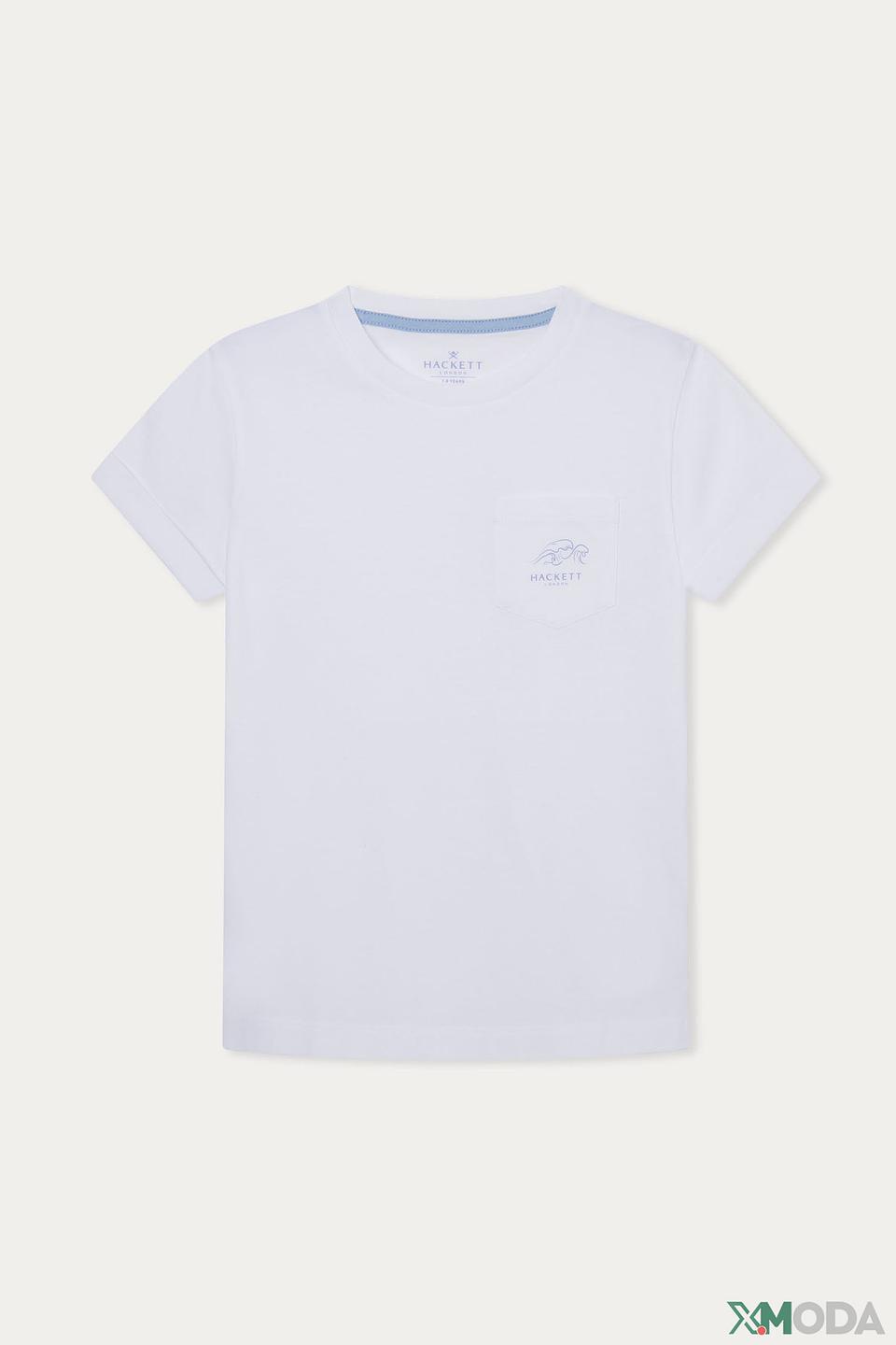 Футболка Hackett London детская белая