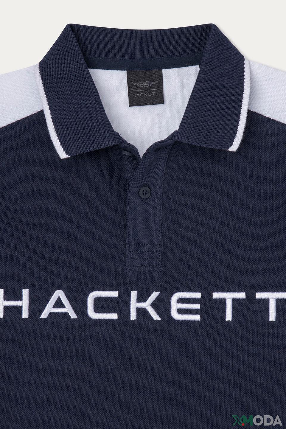 Поло Hackett London синий