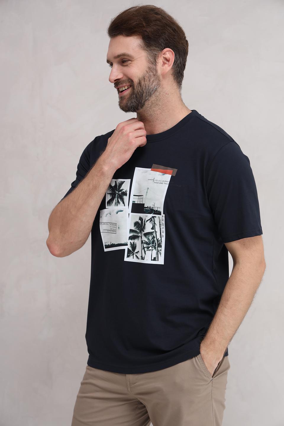 Футболка Casa Moda с принтом