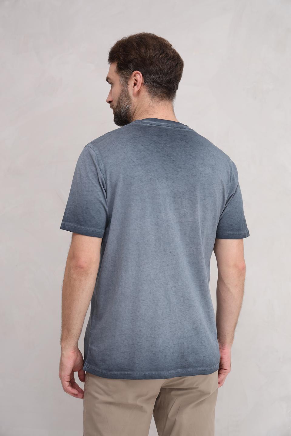 Футболка Casa Moda с принтом серая