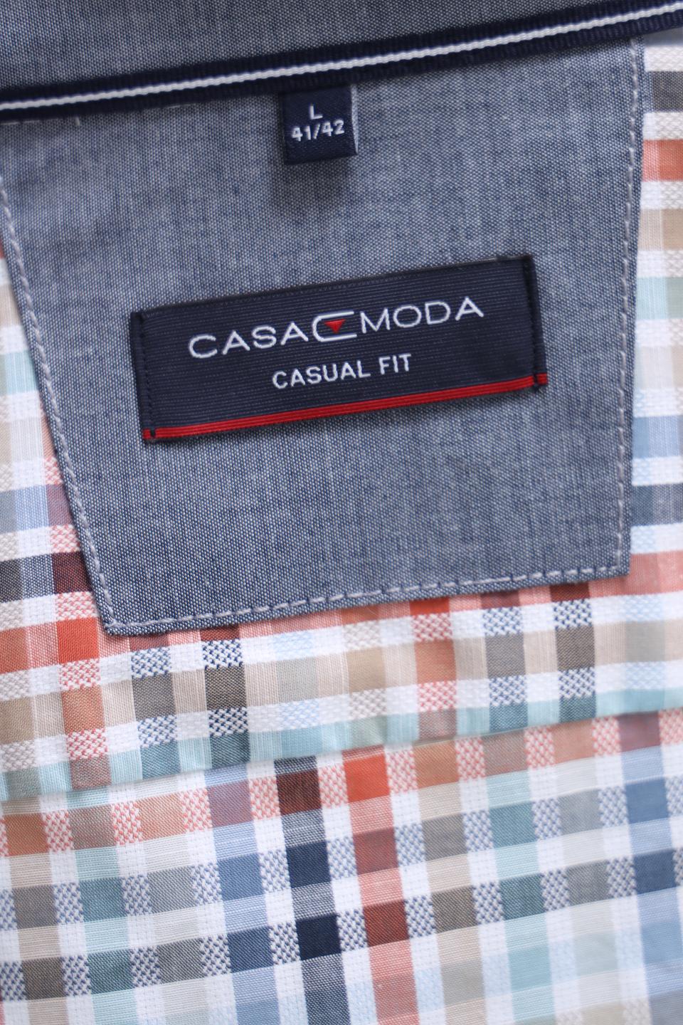 Рубашка кр Casa Moda в клетку