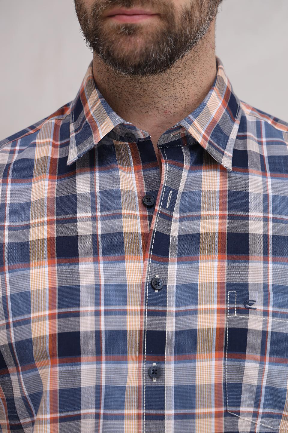 Рубашка кр Casa Moda в клетку