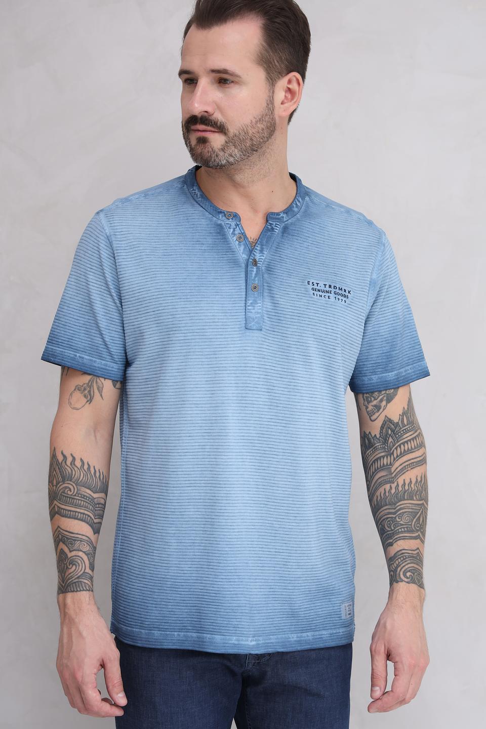 Футболка Lerros полосатая голубая