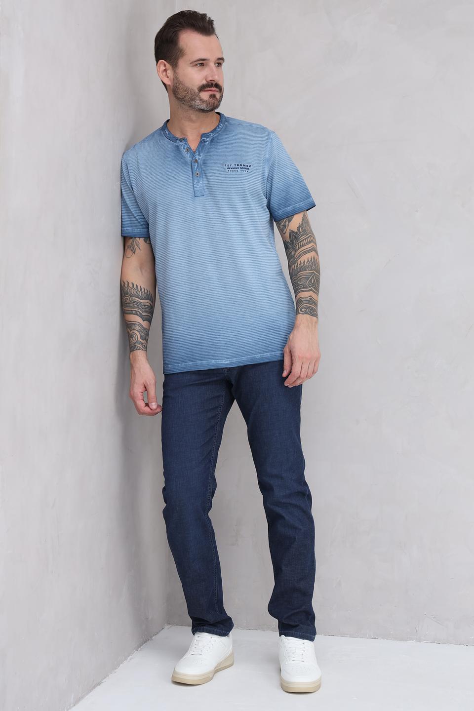 Футболка Lerros полосатая голубая