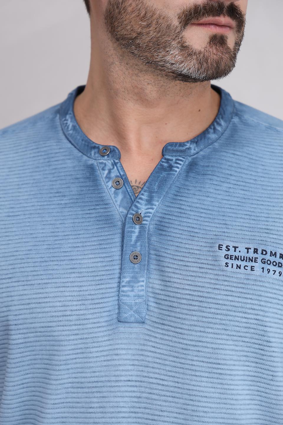 Футболка Lerros полосатая голубая