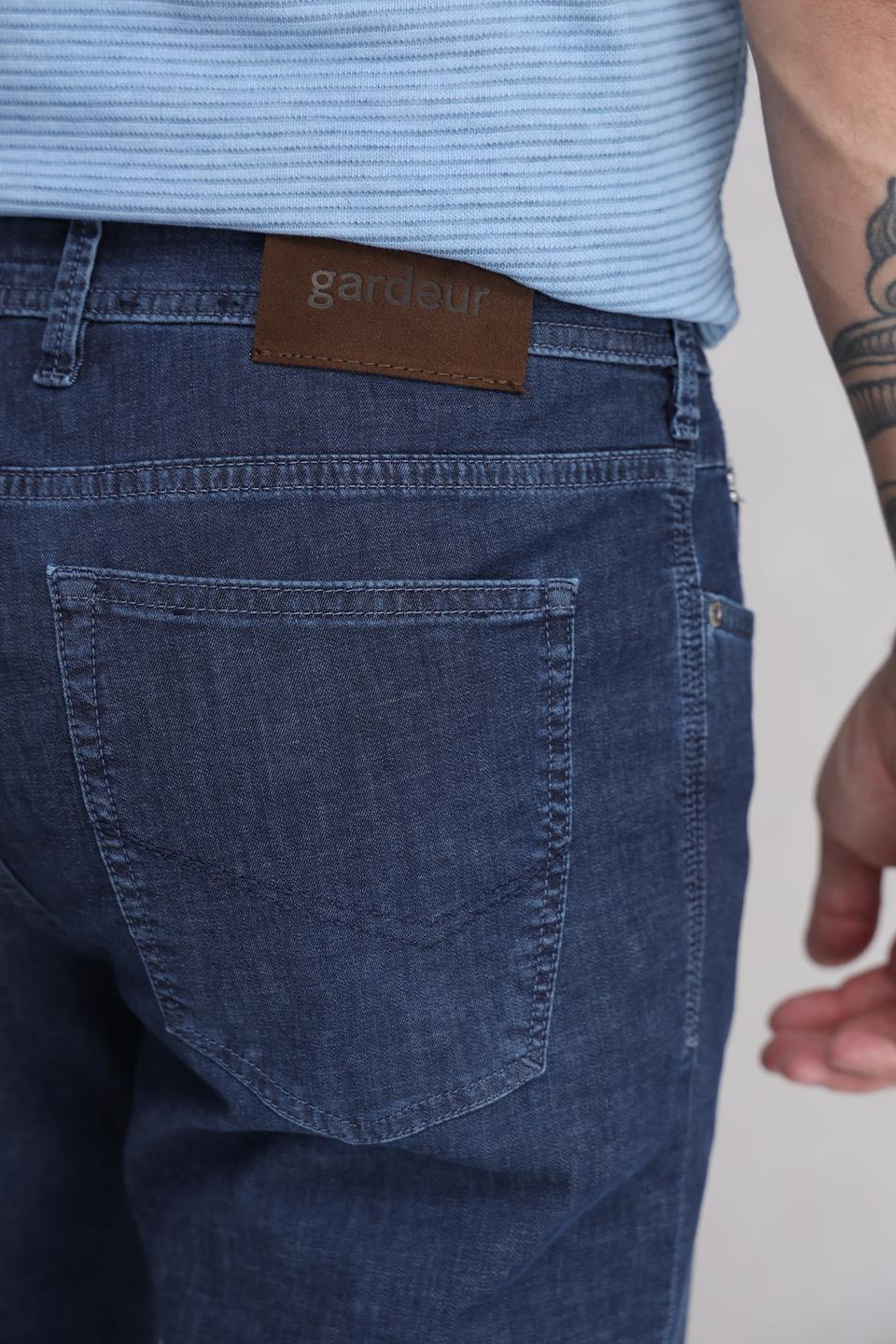 Джинсы Gardeur slim fit тёмно-синие