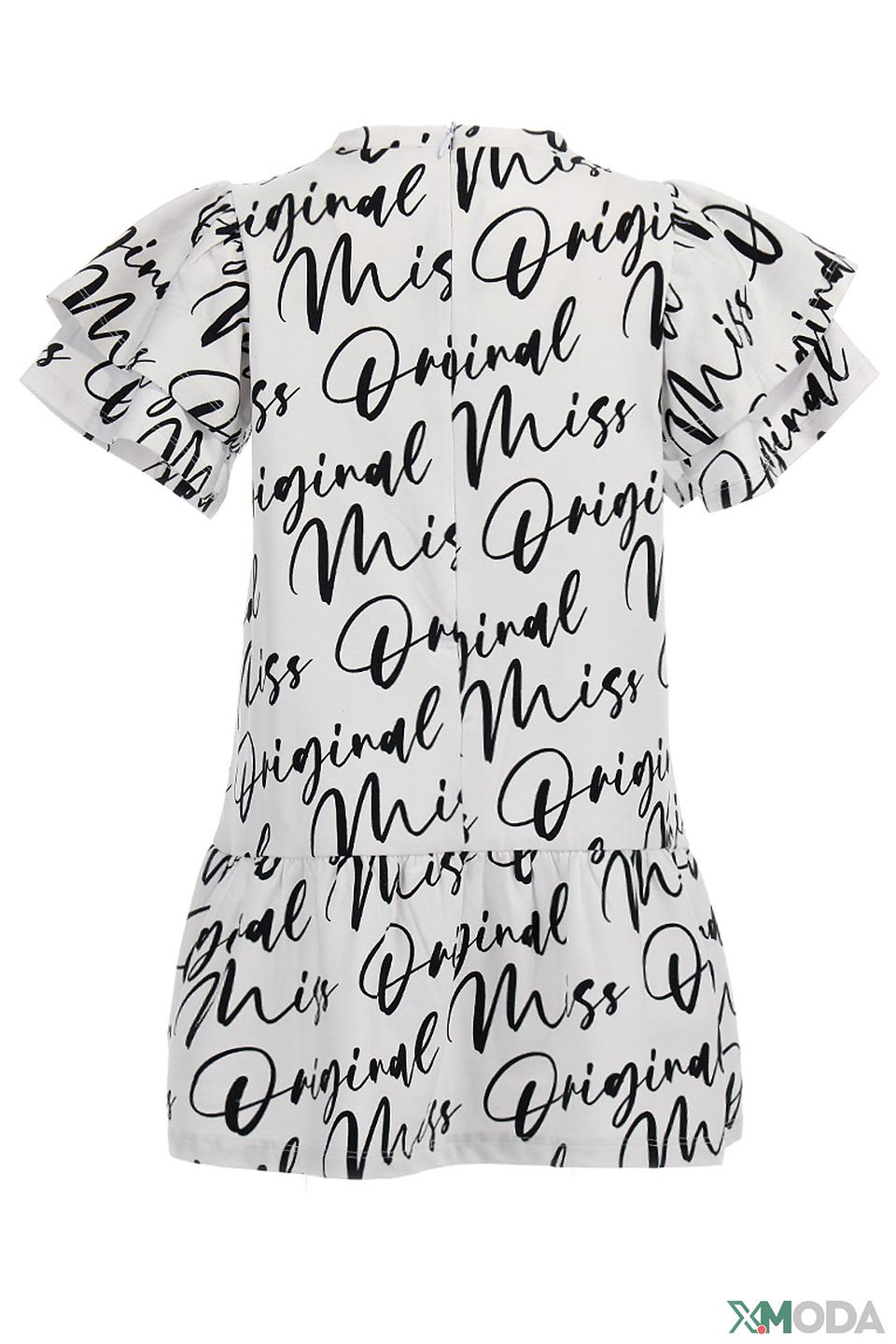 Платье Original Marines дев. с принтом белый