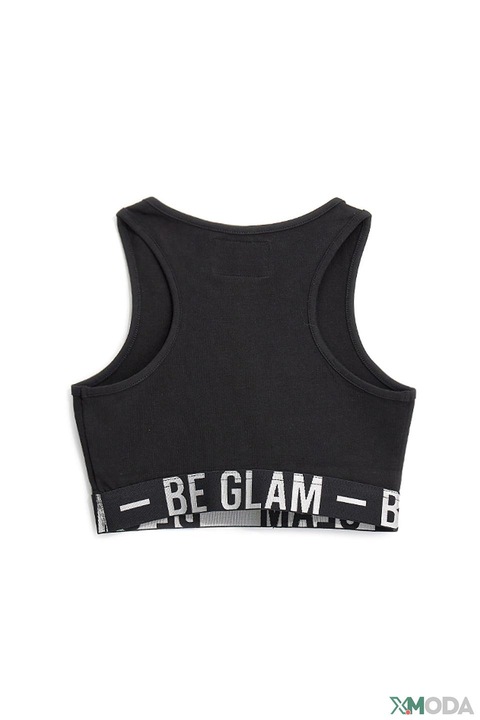 Майка Original Marines дев. чёрная с принтом