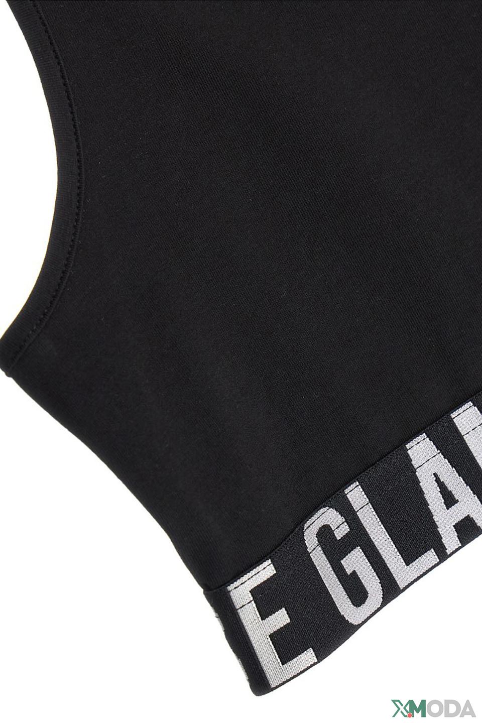 Майка Original Marines дев. чёрная с принтом