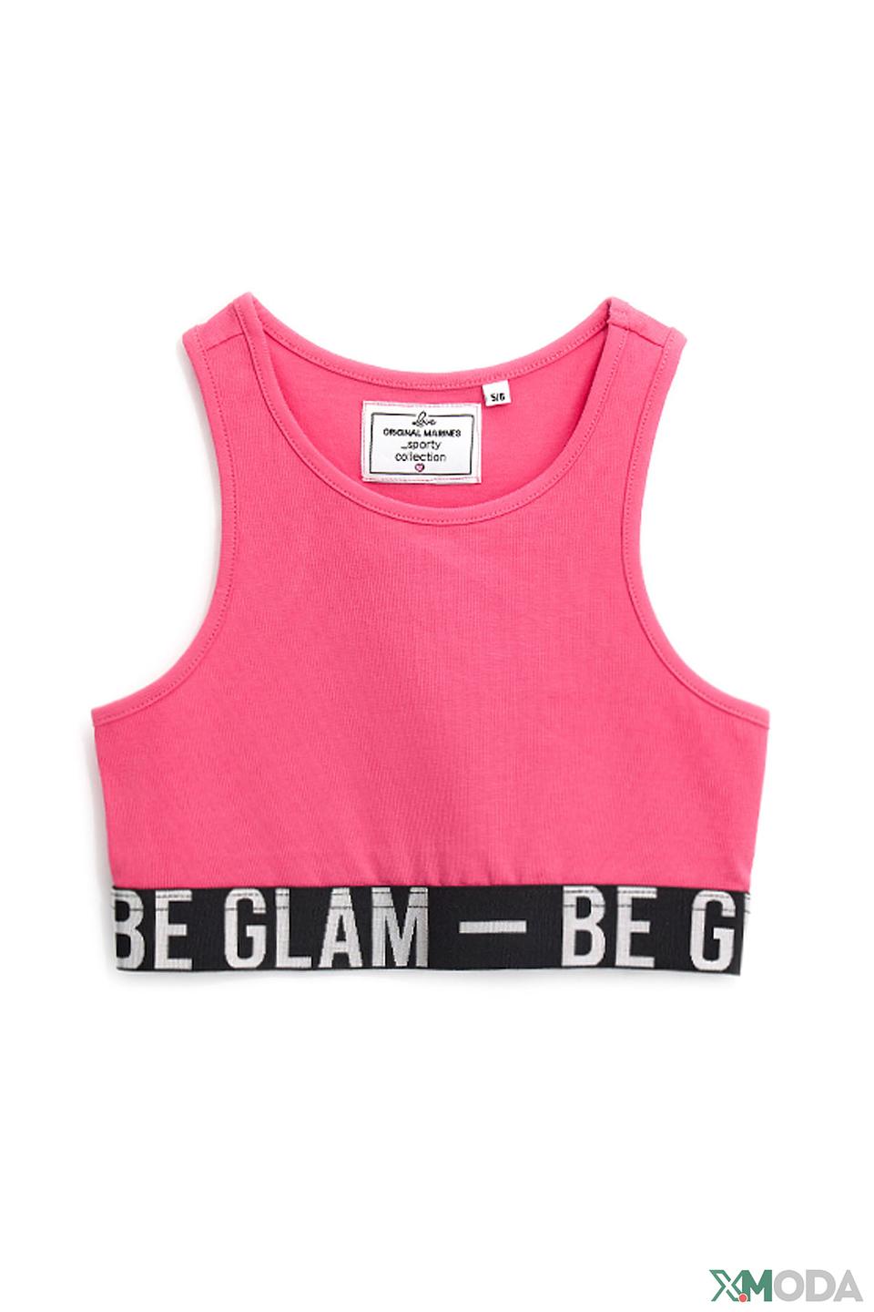 Майка Original Marines дев. розовая с принтом