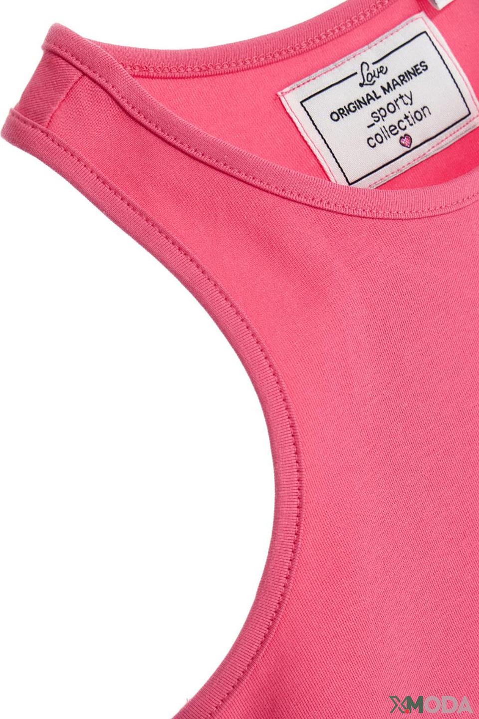 Майка Original Marines дев. розовая с принтом