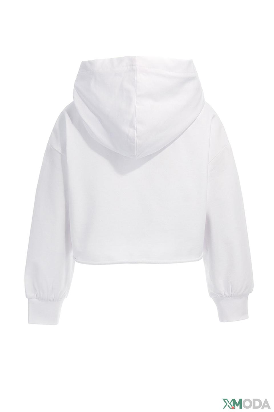 Толстовка Original Marines дев. белая с принтом