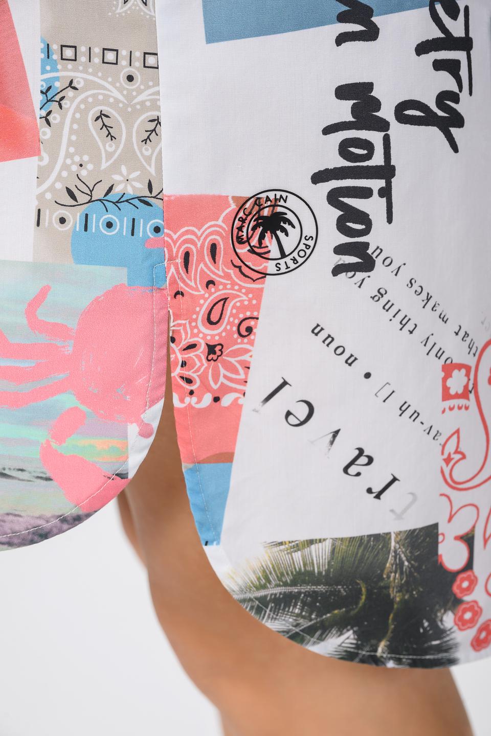 Платье Marc Cain Sports с принтом