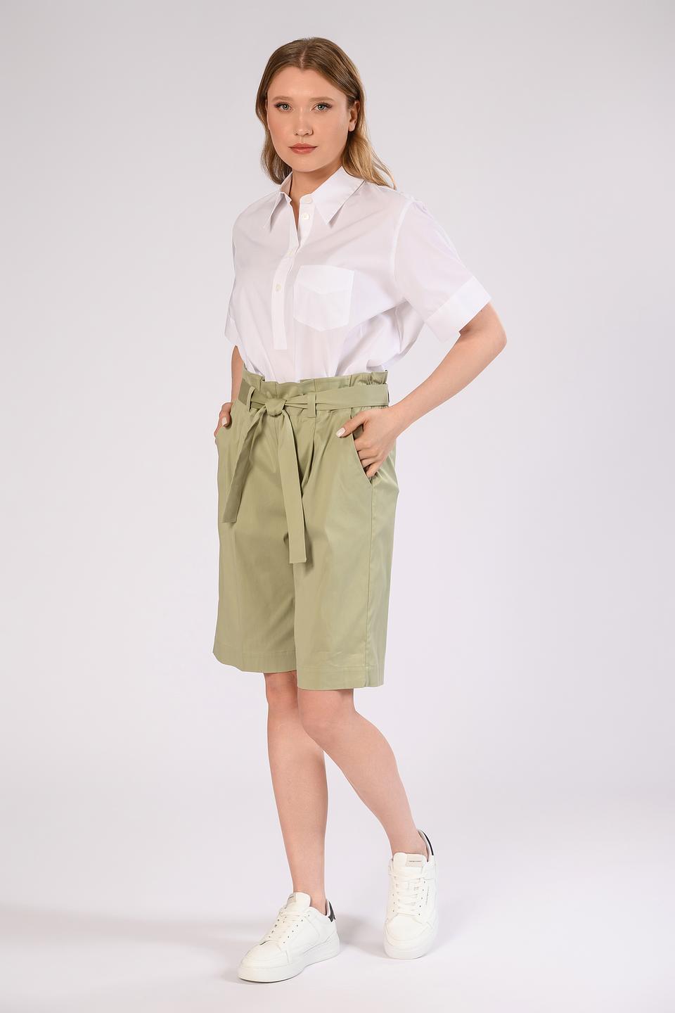 Шорты Windsor с поясом хаки