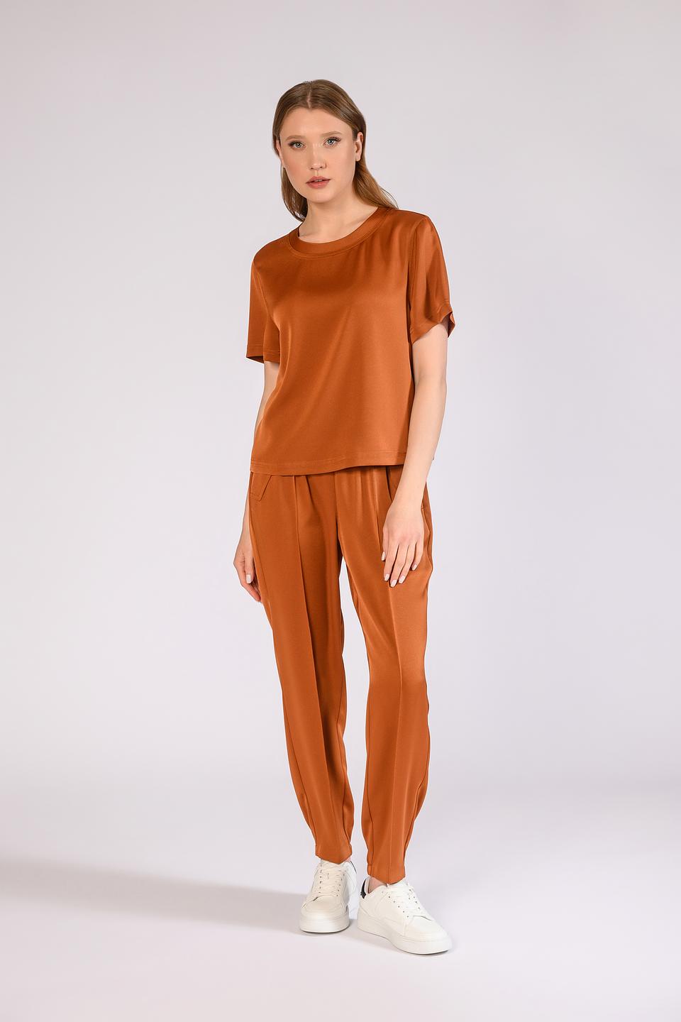 Блуза Windsor жен. терракотовая