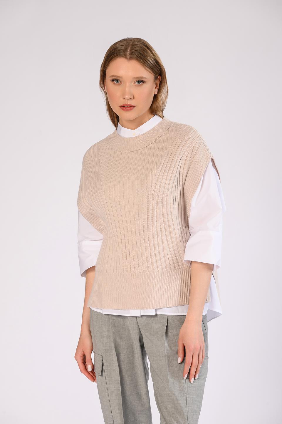 Джемпер-жилет Windsor бежевый