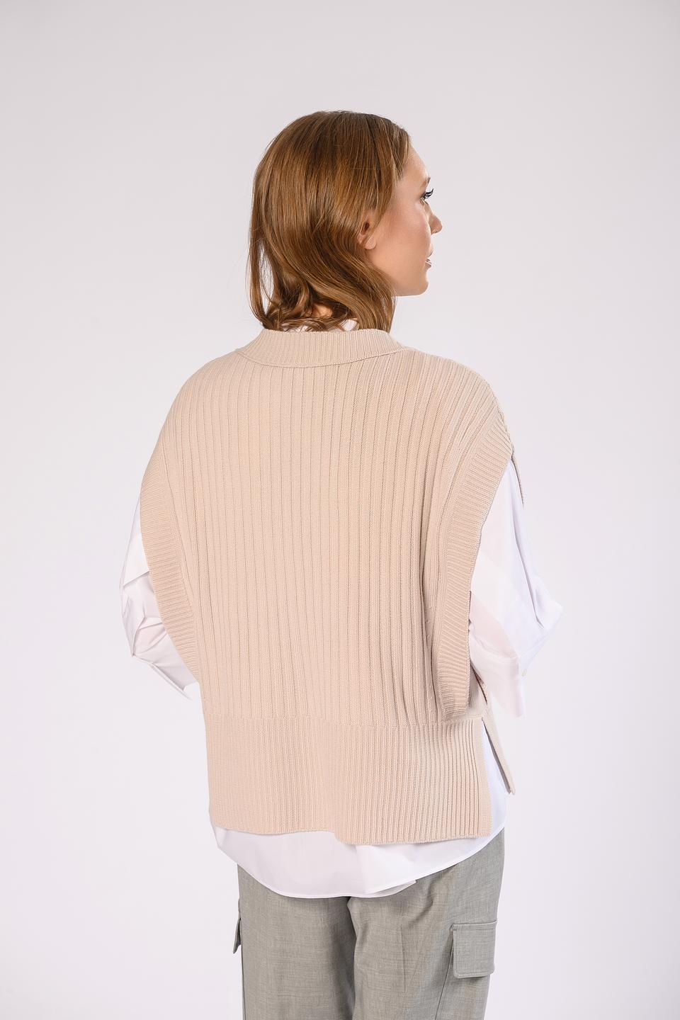 Джемпер-жилет Windsor бежевый