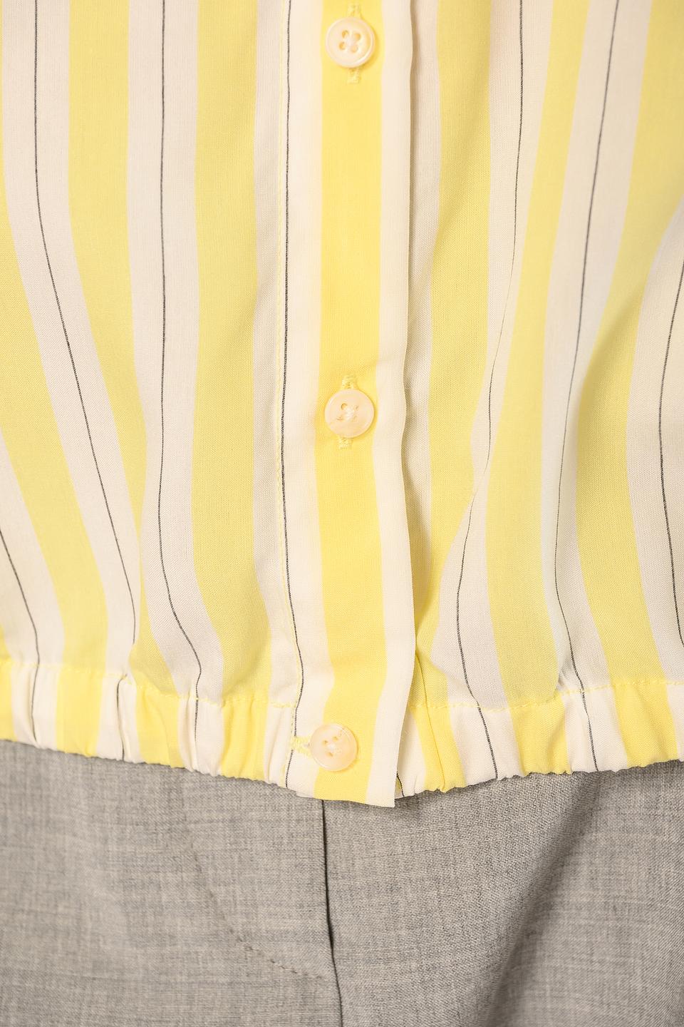 Рубашка Windsor жен. в полоску жёлтая