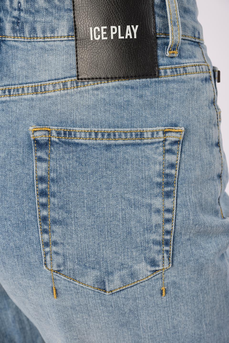 Брюки Ice Play джинсовые с потертостями