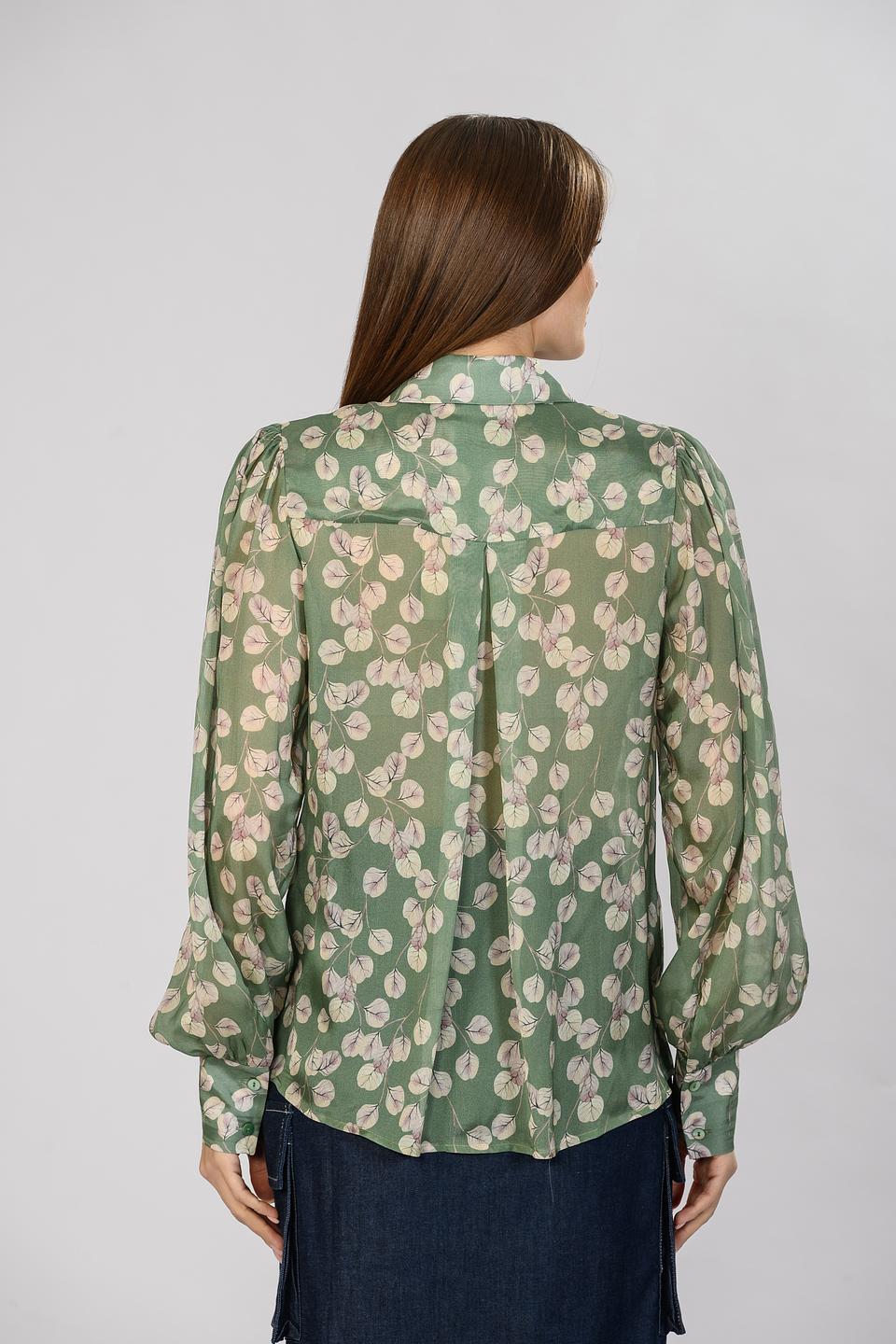 Блуза Malej с цветочным принтом