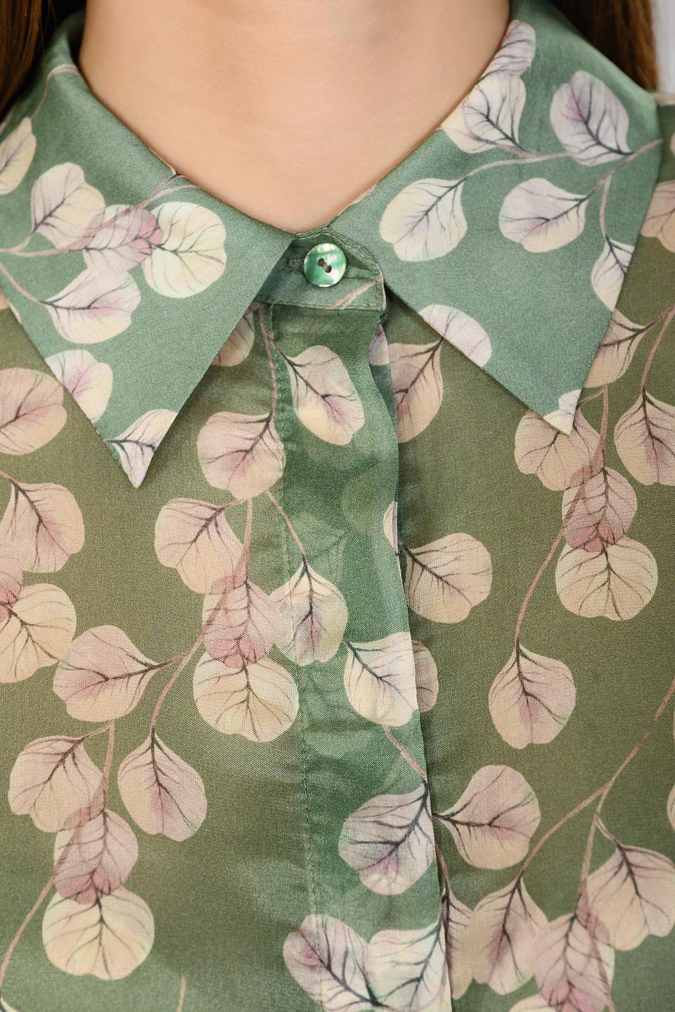 Блуза Malej с цветочным принтом