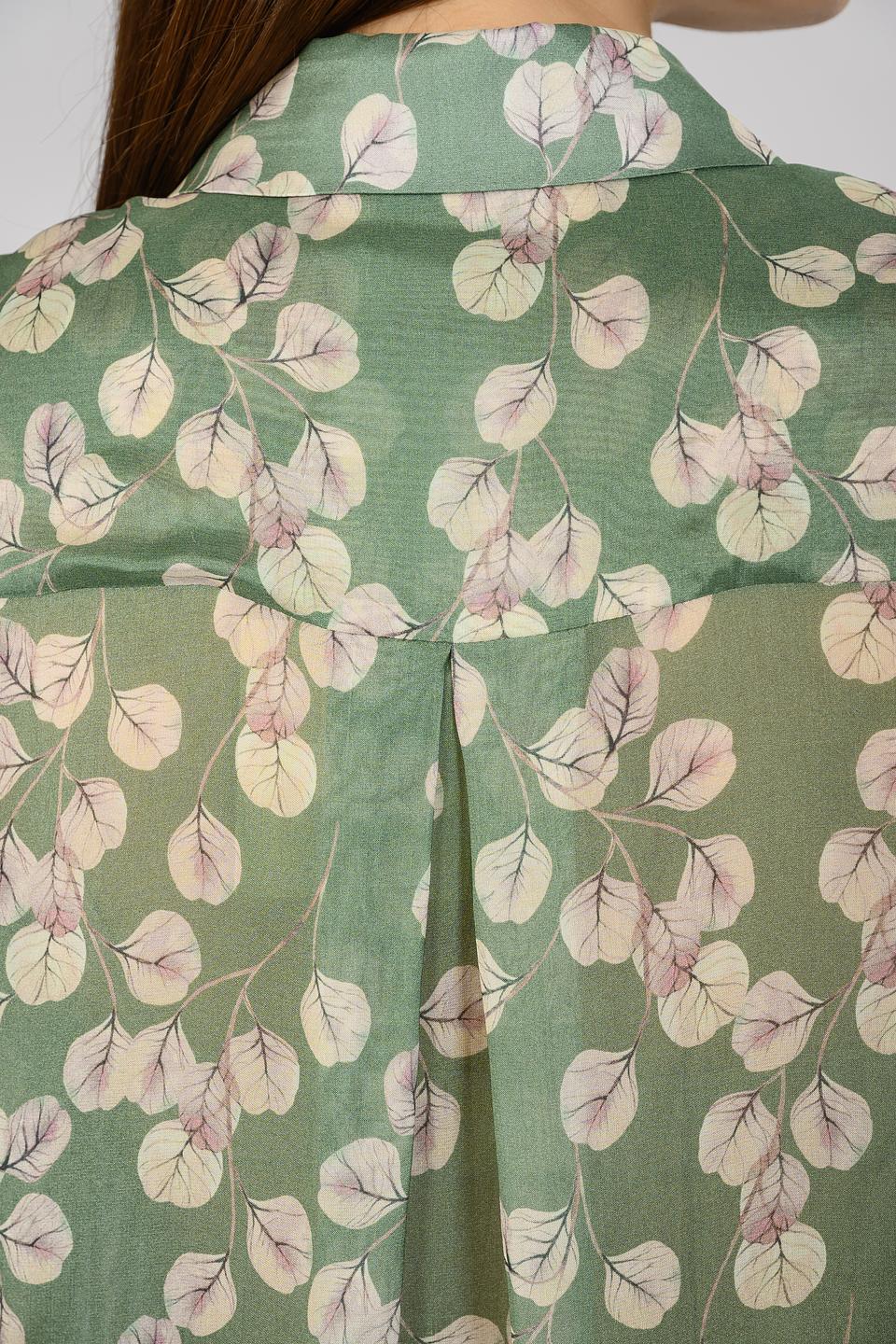 Блуза Malej с цветочным принтом