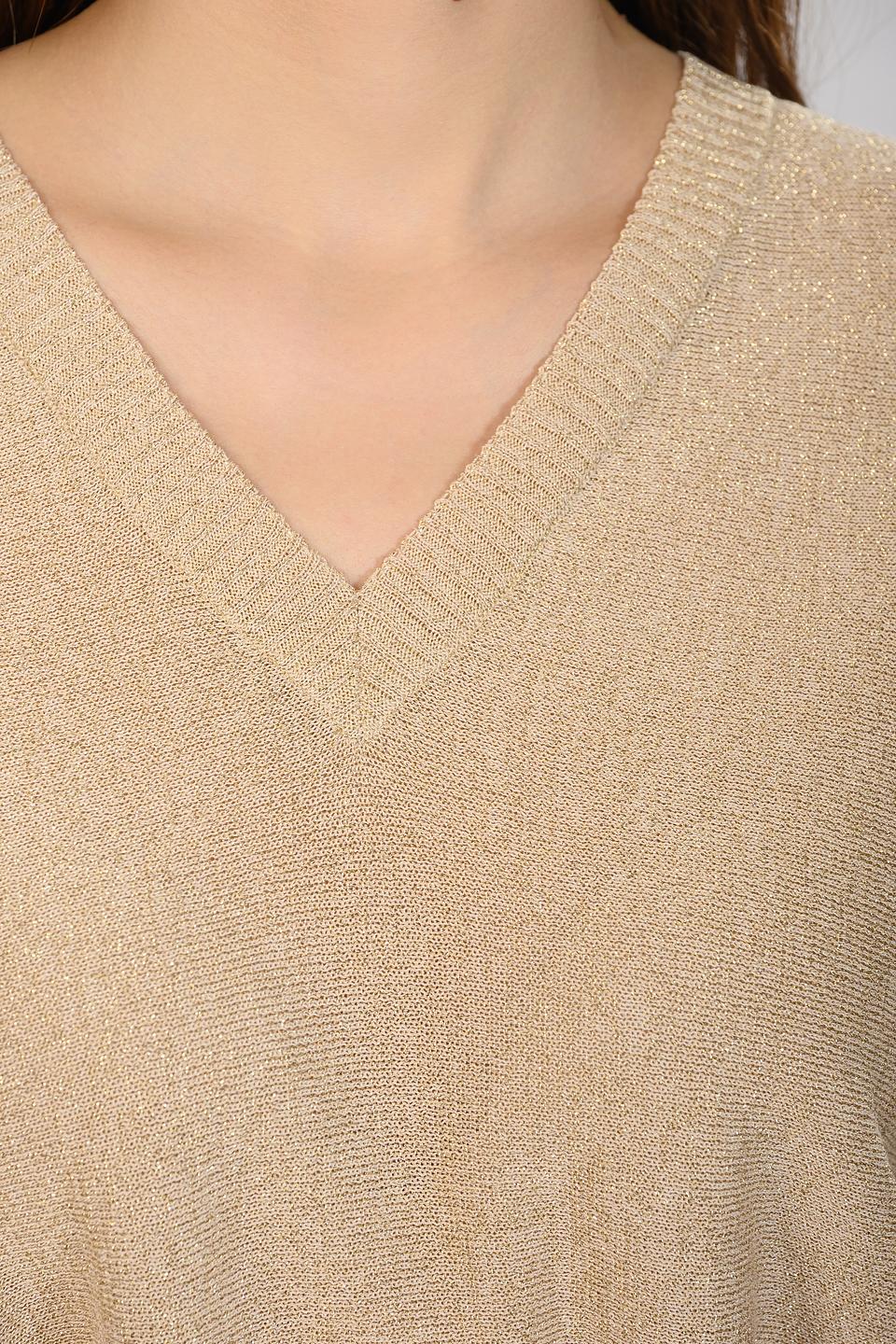 Платье D. Exterior вязаное бежевое