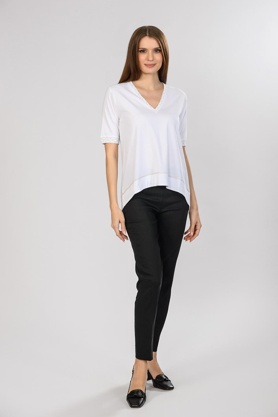 Футболка D. Exterior жен. с V-образным вырезом