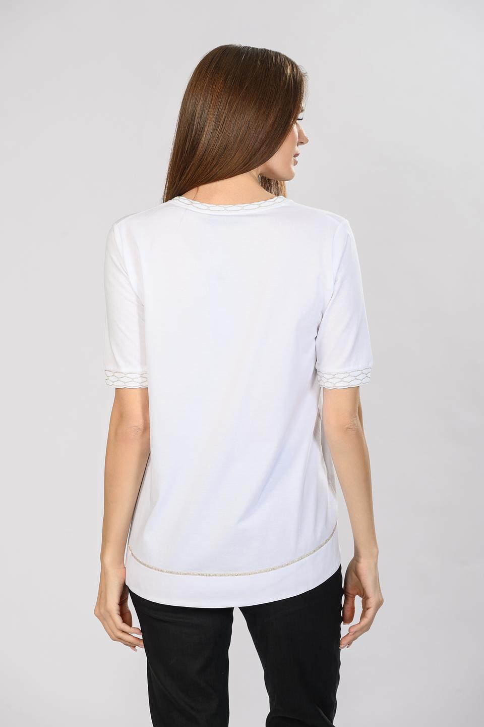 Футболка D. Exterior жен. с V-образным вырезом