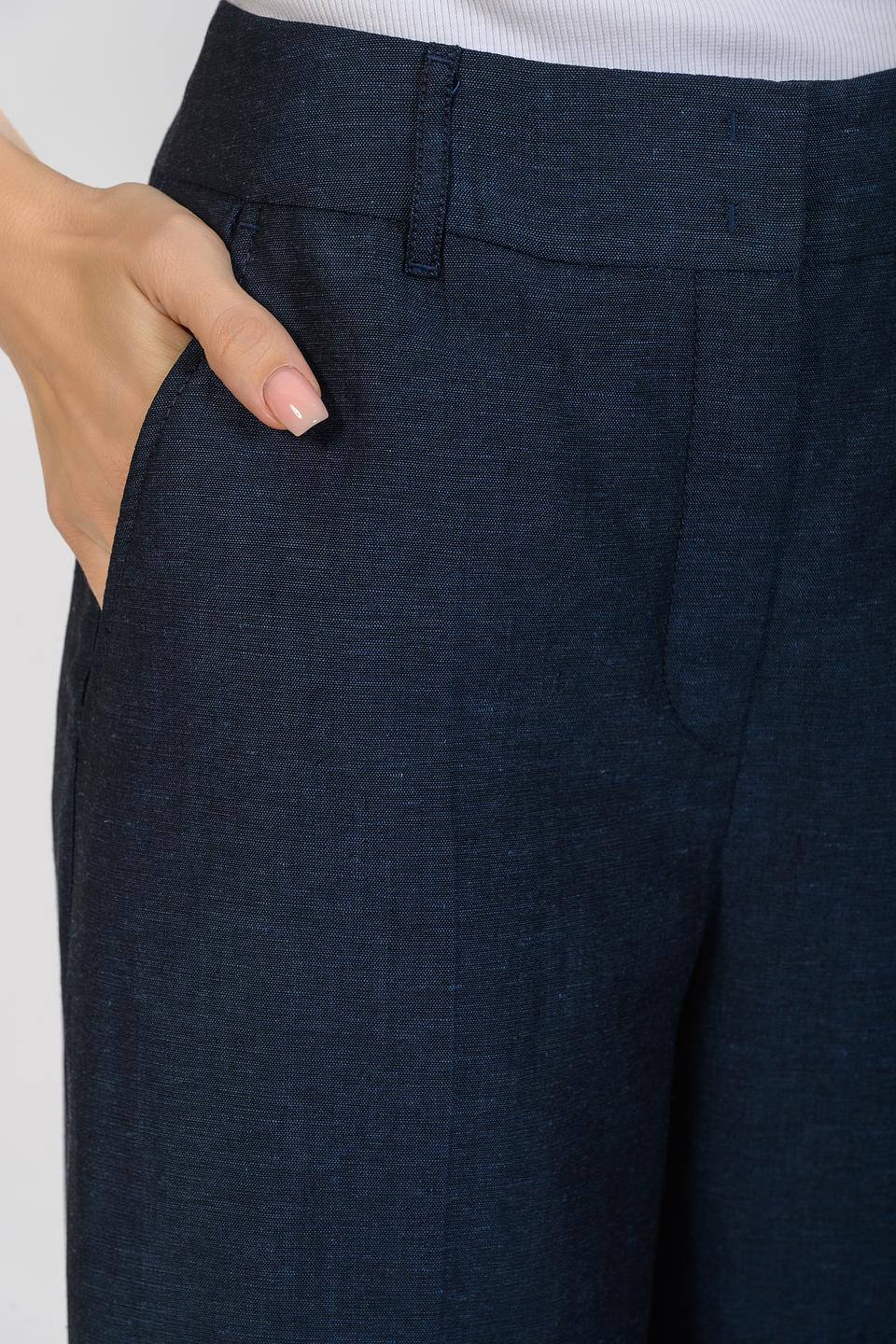 Брюки палаццо Emka тёмно-синий