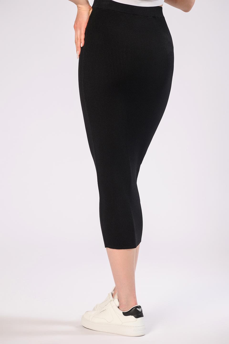 Юбка Silvian Heach чёрная трикотажная