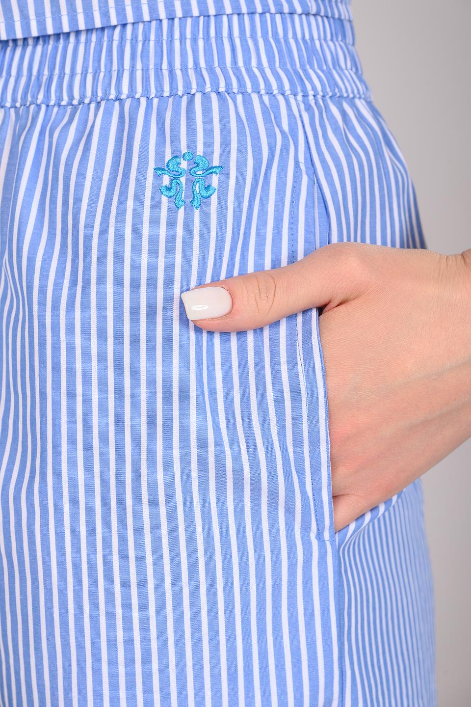 Шорты Silvian Heach в полоску голубой