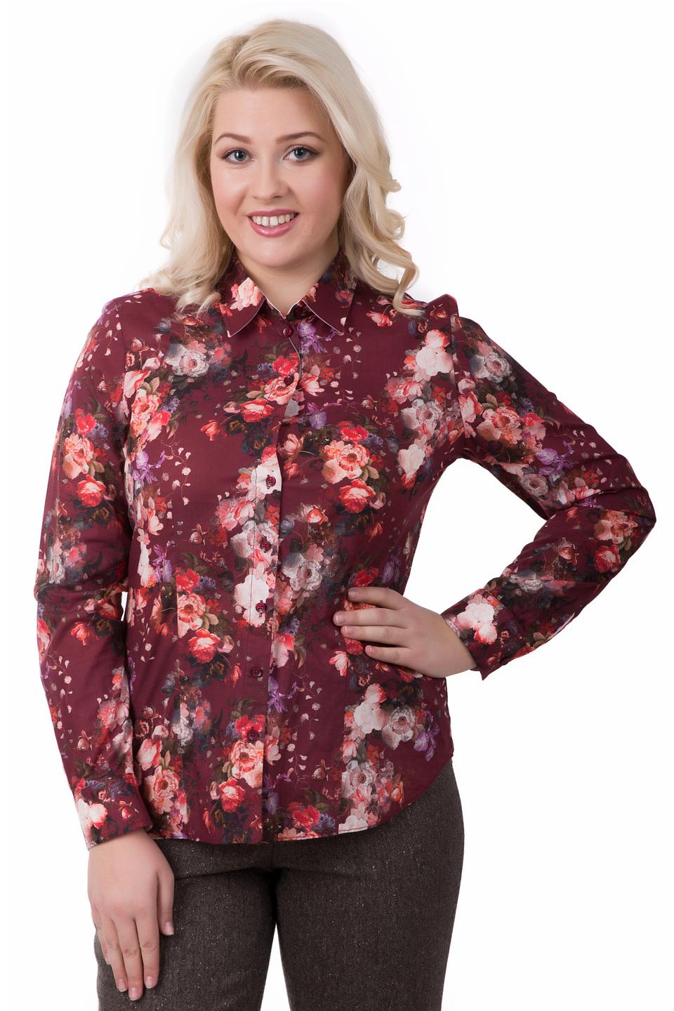 Блуза Erfo с цветочным принтом