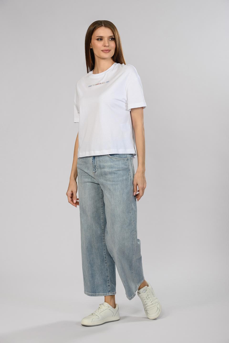 Футболка Rich and Royal женская белая с принтом