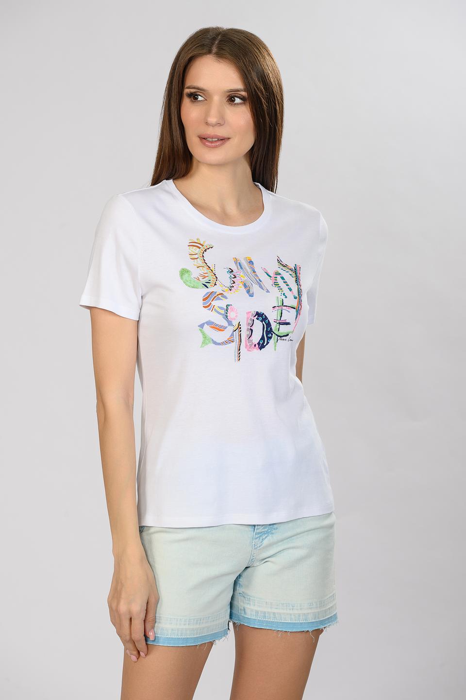 Футболка Marc Cain с принтом Sunny Side