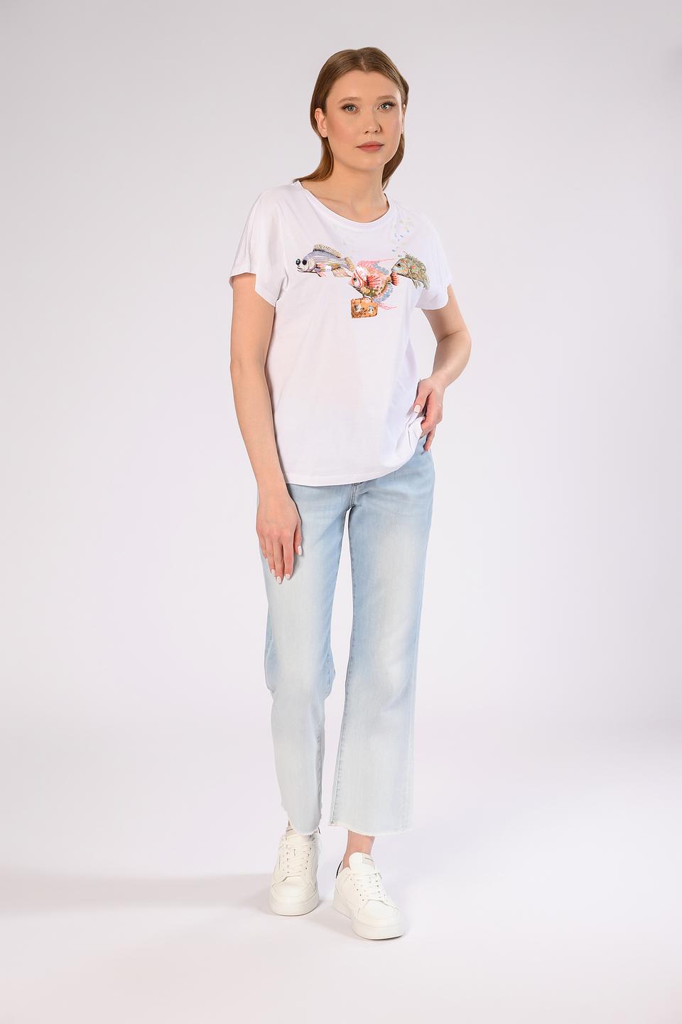 Джинсы Marc Cain светло-голубые