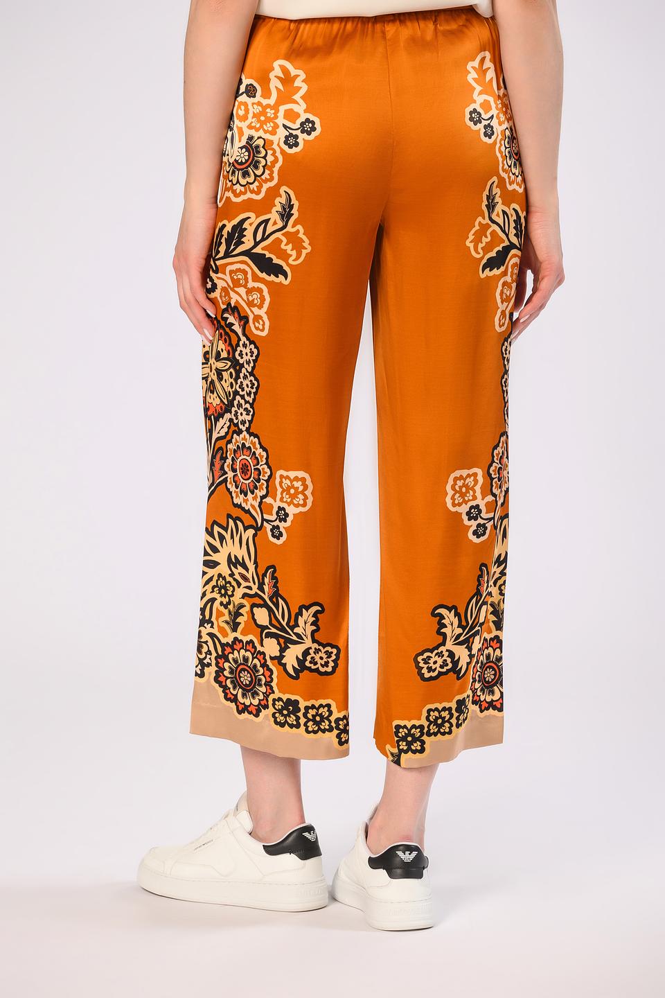 Брюки Marc Cain с цветочным принтом