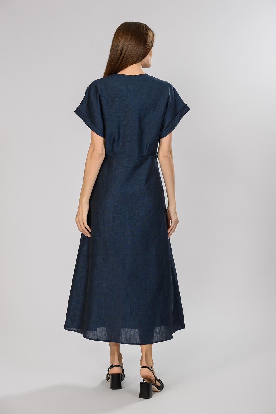 Платье Emka жен. из хлопка и льна