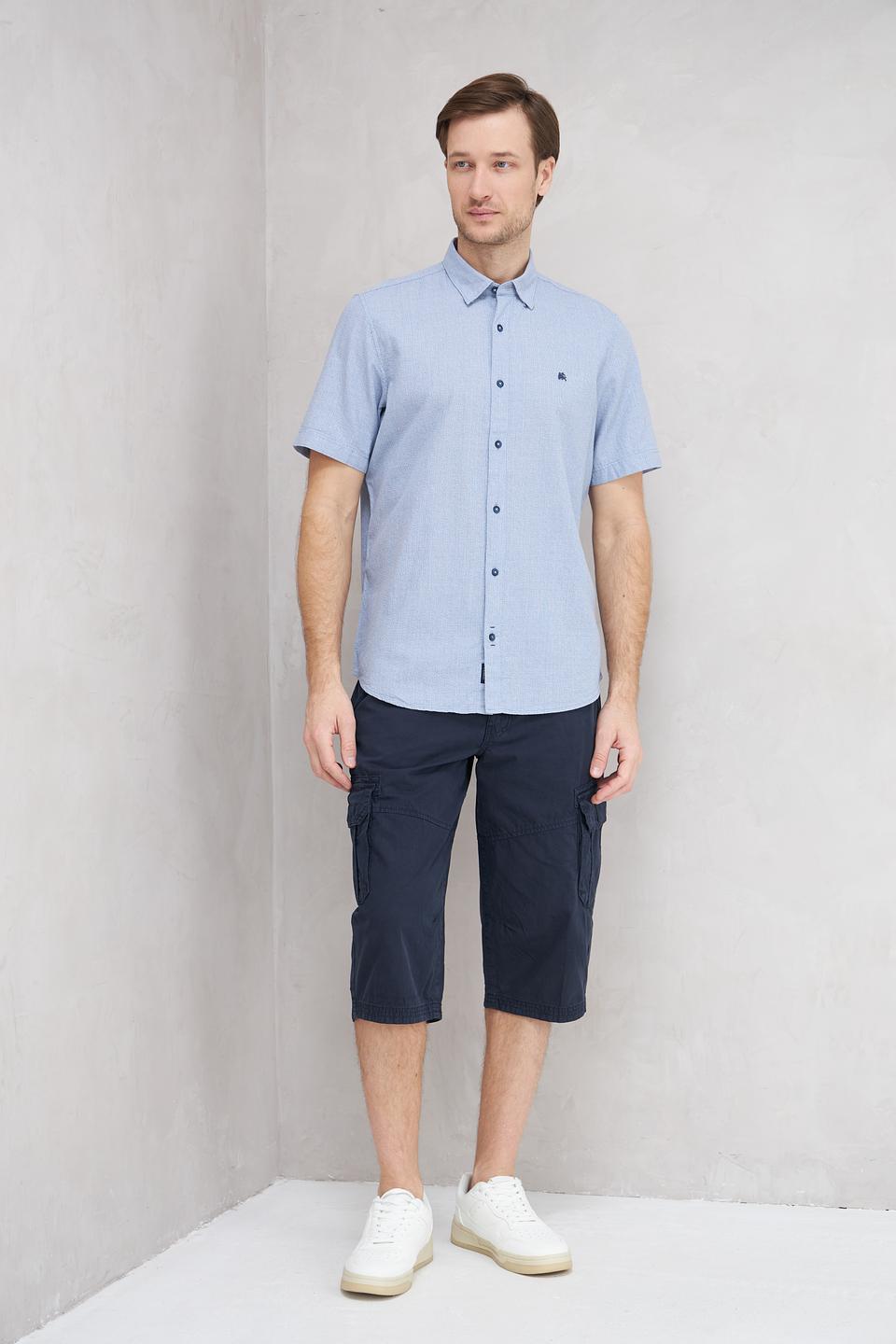 Рубашка кр Lerros голубая