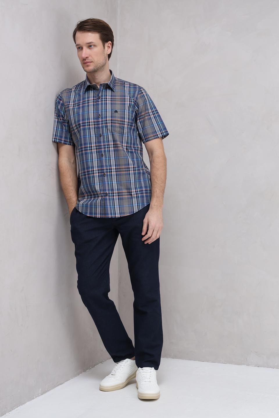 Рубашка кр Lerros в клетку